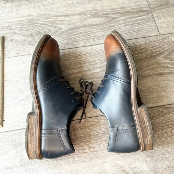 NAOT Chief Handcrafted Two Tone Fade Leather Oxford Shoe Made in  Israel - Picture 10 of 13